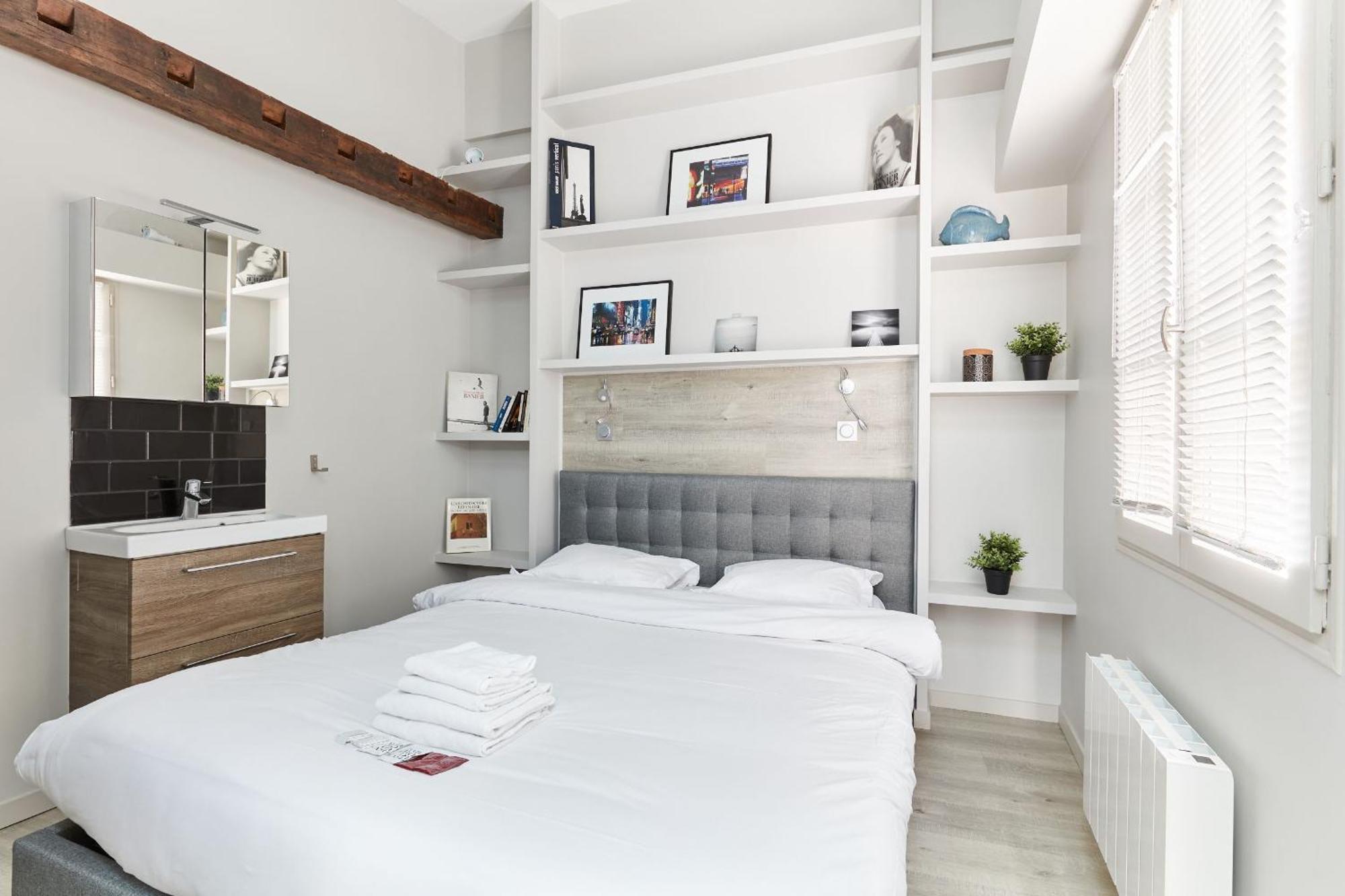 Jardin And Balcony 1Br Apartment Paris Bagian luar foto