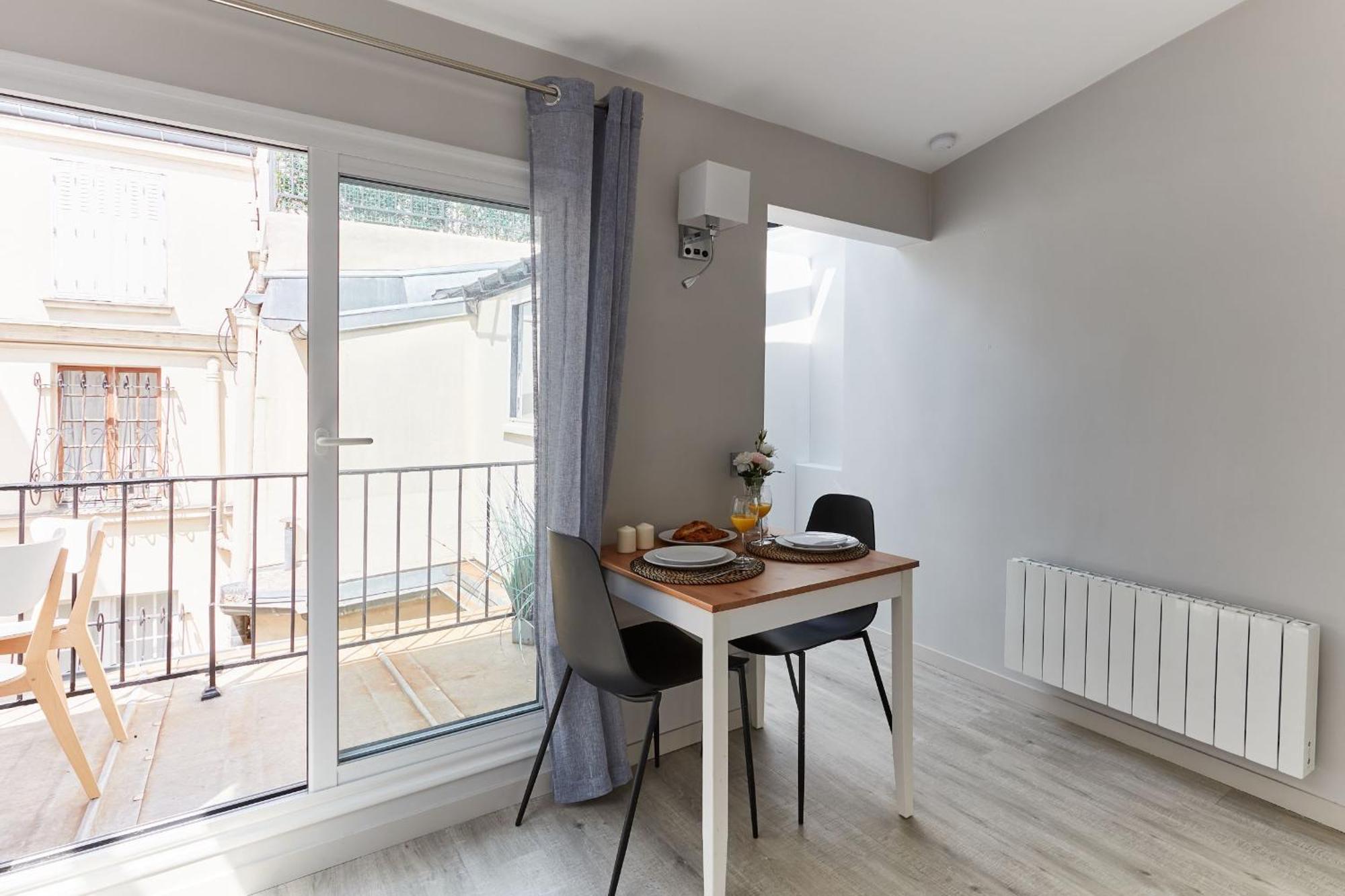 Jardin And Balcony 1Br Apartment Paris Bagian luar foto