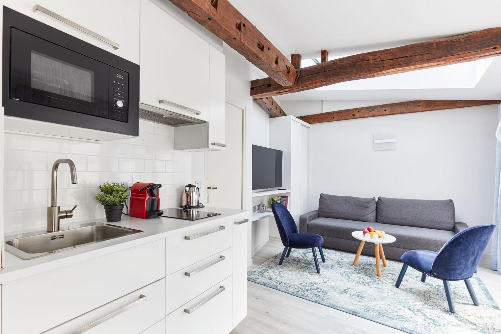Jardin And Balcony 1Br Apartment Paris Bagian luar foto