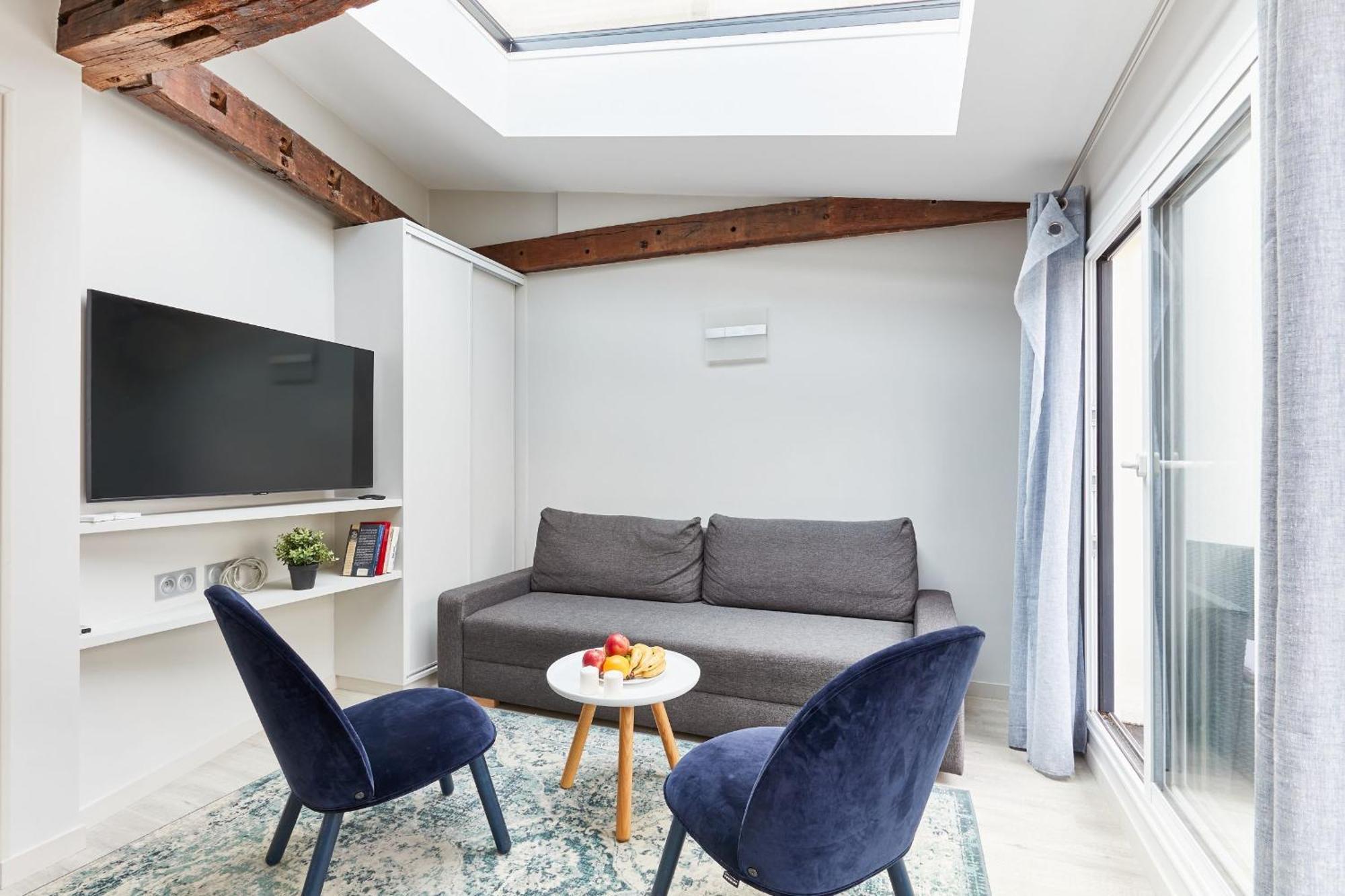 Jardin And Balcony 1Br Apartment Paris Bagian luar foto